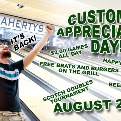 Flaherty's Arden Bowl Customer Appreciation Day