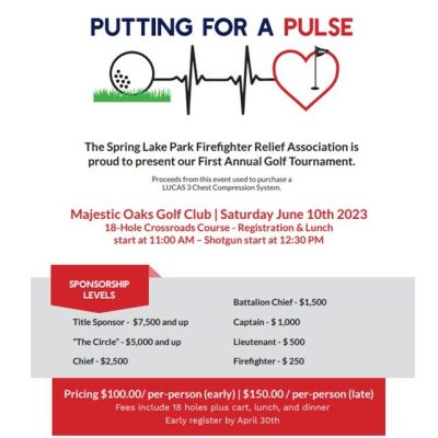 Putting for a Pulse Golf Tournament