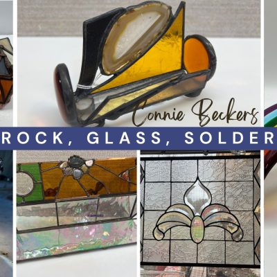 Rum River Art Center: Rock, Glass, and Soldier